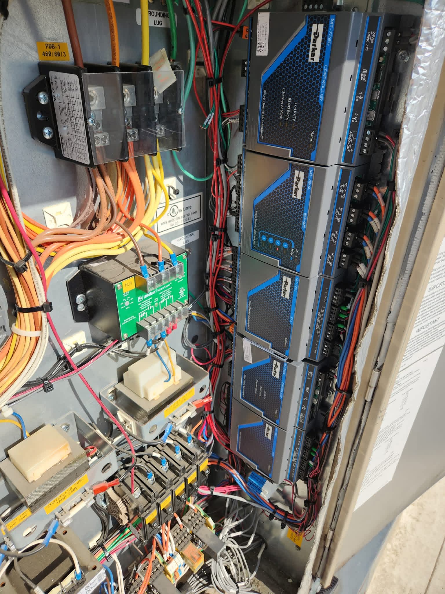 Parker EMS retrofit panel